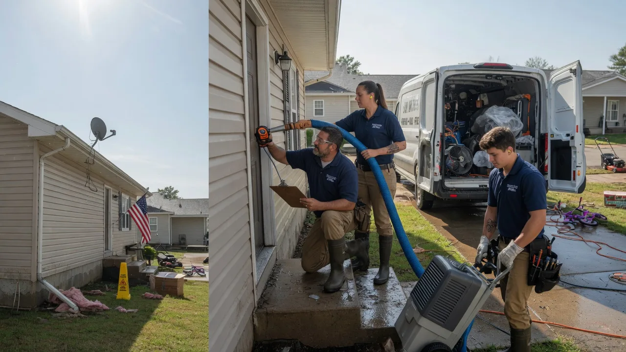 Ceiling Water Damage Restoration in Ortonville, MN near me
